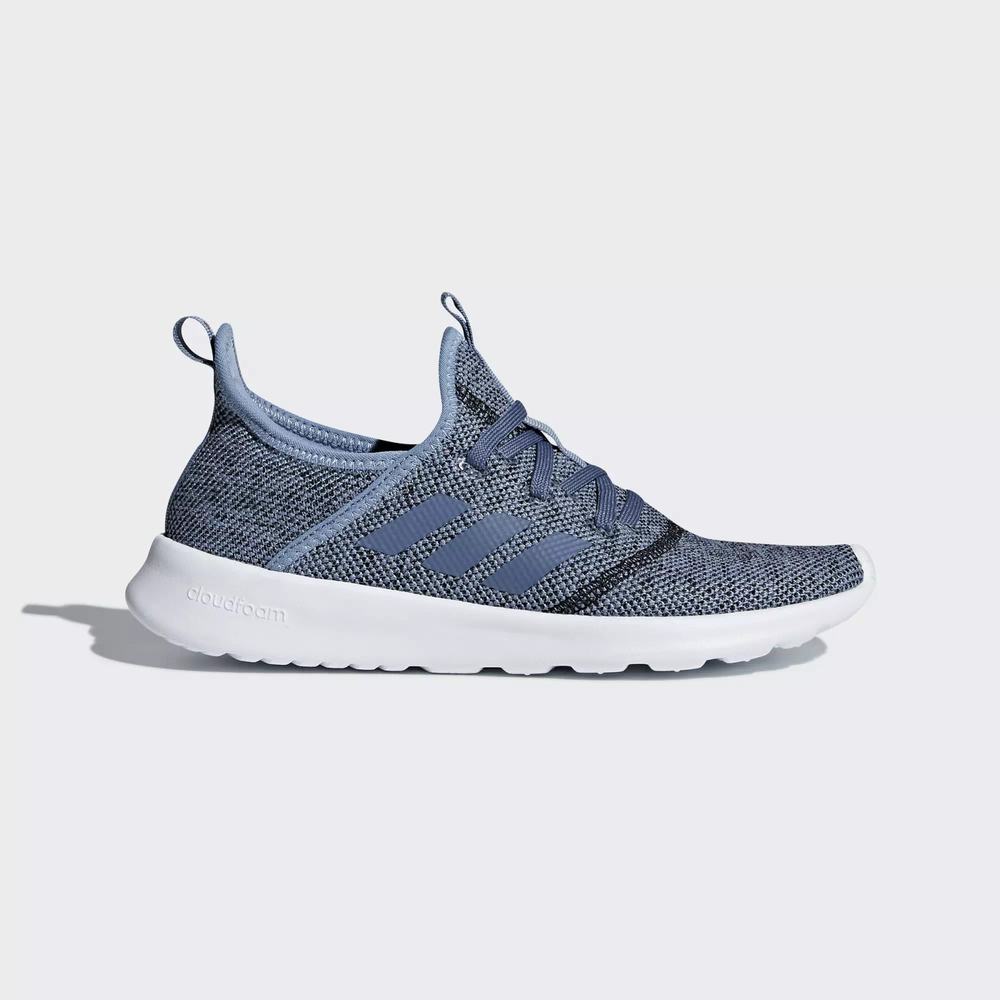 Adidas Cloudfoam Pure Tenis Azules Para Mujer (MX-91802)